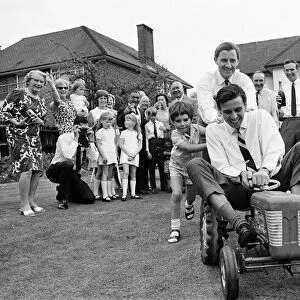 Garden Party at home of Graham Hill, Motor Racing Driver