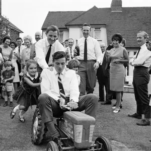 Garden Party at home of Graham Hill, Motor Racing Driver Garden Party at home of Graham Hill, Motor Racing Driver