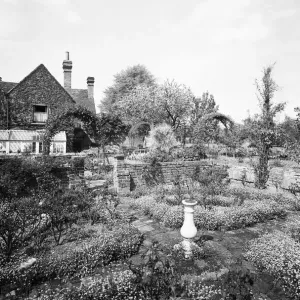 The Gardens at Cowley Cottage Print, 1932