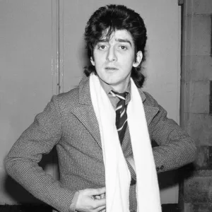 Gary Holton Attends Inquest Print, January 1978 Gary Holton Attends Inquest Print, January 1978