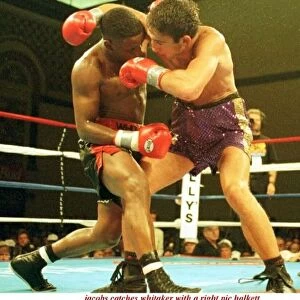 Gary Jacobs hooks Pernell Whitaker boxing