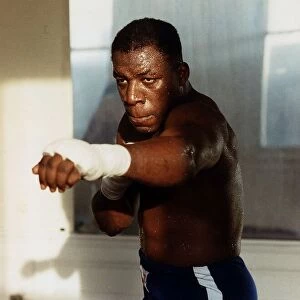 Gary Mason Boxer in Training