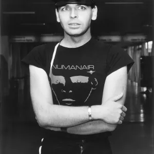 Gary Numan Print - Leather Hat, September 1981