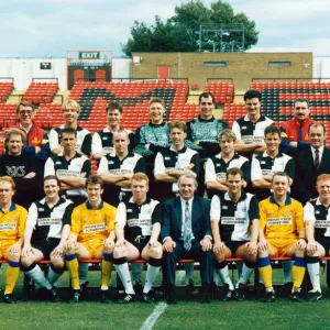 Gateshead Team Lineup 93/94 Vauxhall Conference Season Print