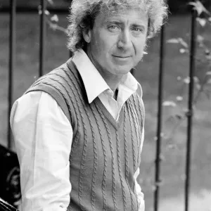 Gene Wilder in London 30th September 1986 Gene Wilder in London 30th September 1986