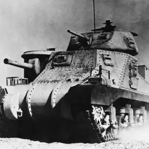 General Grant Tank Print, Western Desert 1942 General Grant Tank Print, Western Desert 1942