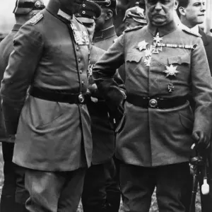 General Ludendorff Print, April 1918 General Ludendorff Print, April 1918
