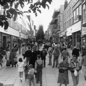 Bold Street, Liverpool Print 31st October 1989