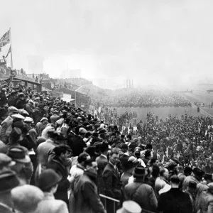 A general scene in between events at Aintree racecourse in Liverpool on the day of A general scene in between events at Aintree racecourse in Liverpool on the day of