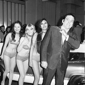 General scenes from the 1971 Earls Court motor show 19th October 1971