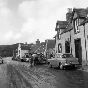 General Scenes of Lochinver, Highland Scotland Print 1962 General Scenes of Lochinver, Highland Scotland Print 1962