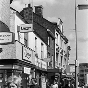 General scenes of Luton, Bedfordshire. 3rd September 1967