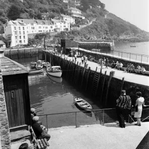 General scenes in Polperro, Cornwall. 13th July 1967 General scenes in Polperro, Cornwall. 13th July 1967