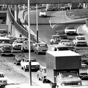 Newcastle Traffic Jam Print, June 1979 Newcastle Traffic Jam Print, June 1979