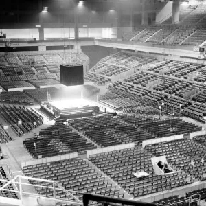 General view of the Arena Empress hall for Freddie Mills vs Joey Maxim Light Heavyweight General view of the Arena Empress hall for Freddie Mills vs Joey Maxim Light Heavyweight