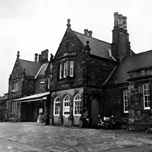 A general view of the exterior of Morpeth Railway Station