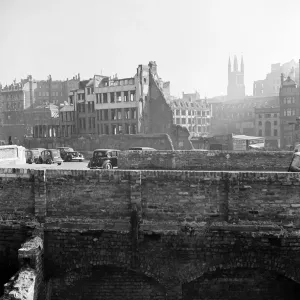A general view of the Farringdon area of London. Circa 1953 A general view of the Farringdon area of London. Circa 1953