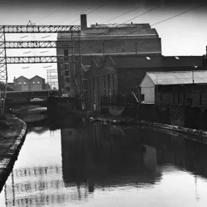 Vue d'ensemble du canal Leeds à Liverpool montrant la Scaldy. Vue d'ensemble du canal Leeds à Liverpool montrant la Scaldy.