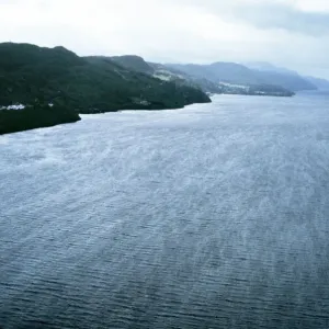 General view of Loch Ness in Scotland General view of Loch Ness in Scotland