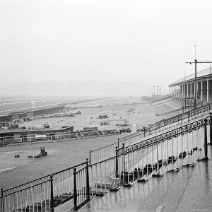 General view of Manchester racecourse before the last race held there the goodbye