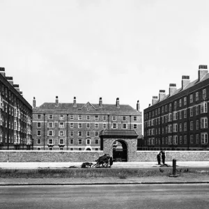Speke Road Gardens Tenement Housing Print 1933
