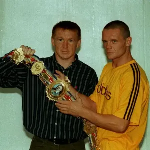 Geoff McCreesh British Welterweight Champion Print 1997