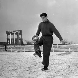Geoff Twentyman of Liverpool. January 1951 B76 Geoff Twentyman of Liverpool. January 1951 B76