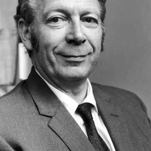Geoffrey Goodman, Daily Mirror Industrial Correspondant. 17th August 1971
