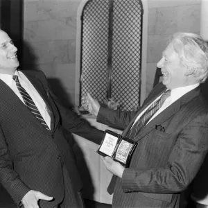 Geoffrey Goodman receives Industrial Writer of the Year award Print