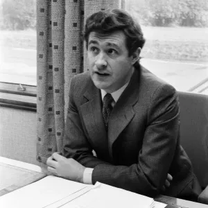 Geoffrey Robinson, Managing Director Jaguar Cars, pictured at his desk, Coventry Geoffrey Robinson, Managing Director Jaguar Cars, pictured at his desk, Coventry