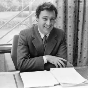 Geoffrey Robinson, Managing Director Jaguar Cars, pictured at his desk, Coventry Geoffrey Robinson, Managing Director Jaguar Cars, pictured at his desk, Coventry