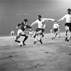 George Best at Wembley 1965 Print George Best at Wembley 1965 Print
