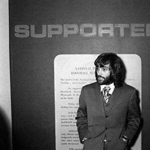 George Best at the Football Hall of Fame April 1971
