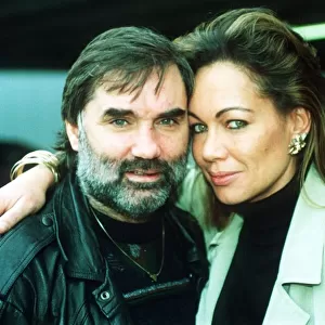 George Best former football player with girlfriend 1992