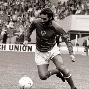 George Best Football Player - June 1986 aged 40 - in action in an exhibition