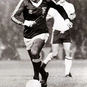 George Best Football Player playing for Ipswich in a testimonial against an England XI