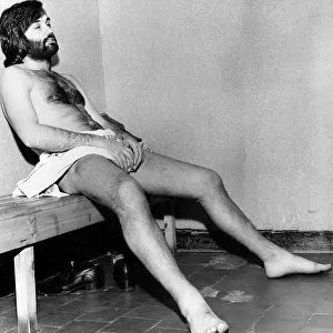 George Best game cooling off after the five-a-side May 1974