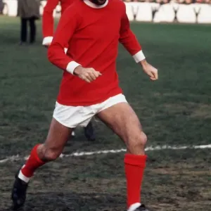 George Best Manchester United football Tottenham V Manchester United