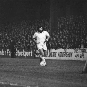 George Best, former Manchester United player, playing in his first match for Fourth George Best, former Manchester United player, playing in his first match for Fourth