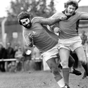 George Best playing for Dunstable v Cork Celtic. August 1974
