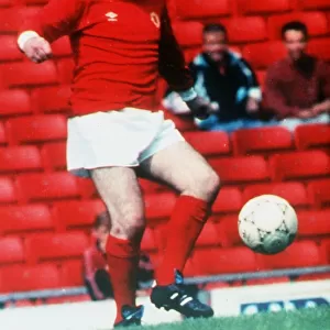 George Best playing in the Sir Matt Busby testimonial match at Old Trafford 1991