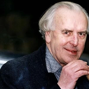 George Cole Actor who received an OBE in the New Years Honours list outside his home near