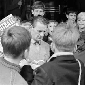 George Eastham, who completed a move from Arsenal to Stoke City Football Club in George Eastham, who completed a move from Arsenal to Stoke City Football Club in