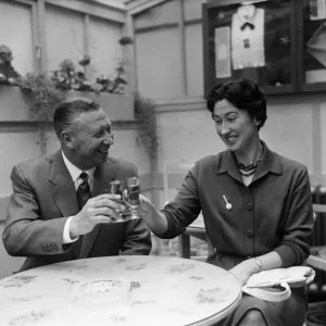 George Formby and Pat Howson's 1961 Engagement Print
