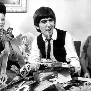 George Harrison 21st Birthday Presents Print
