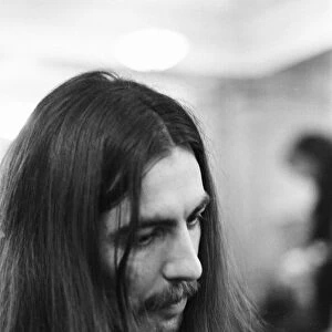 George Harrison at the Midland Hotel in Birmingham, Thursday 4th December 1969