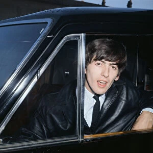 George Harrison in Portsmouth for the Beatles gig at the Guildhall 12th November 1963