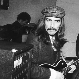 George Harrison Singer with the Beatles Pop Group December 1969