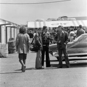 George Harrison at Silverstone Print, 14th July 1977 (00835) George Harrison at Silverstone Print, 14th July 1977 (00835)
