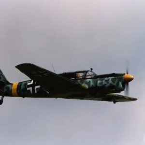 A German Messershmitt ME 108 used as a trainer in the Second World War A German Messershmitt ME 108 used as a trainer in the Second World War